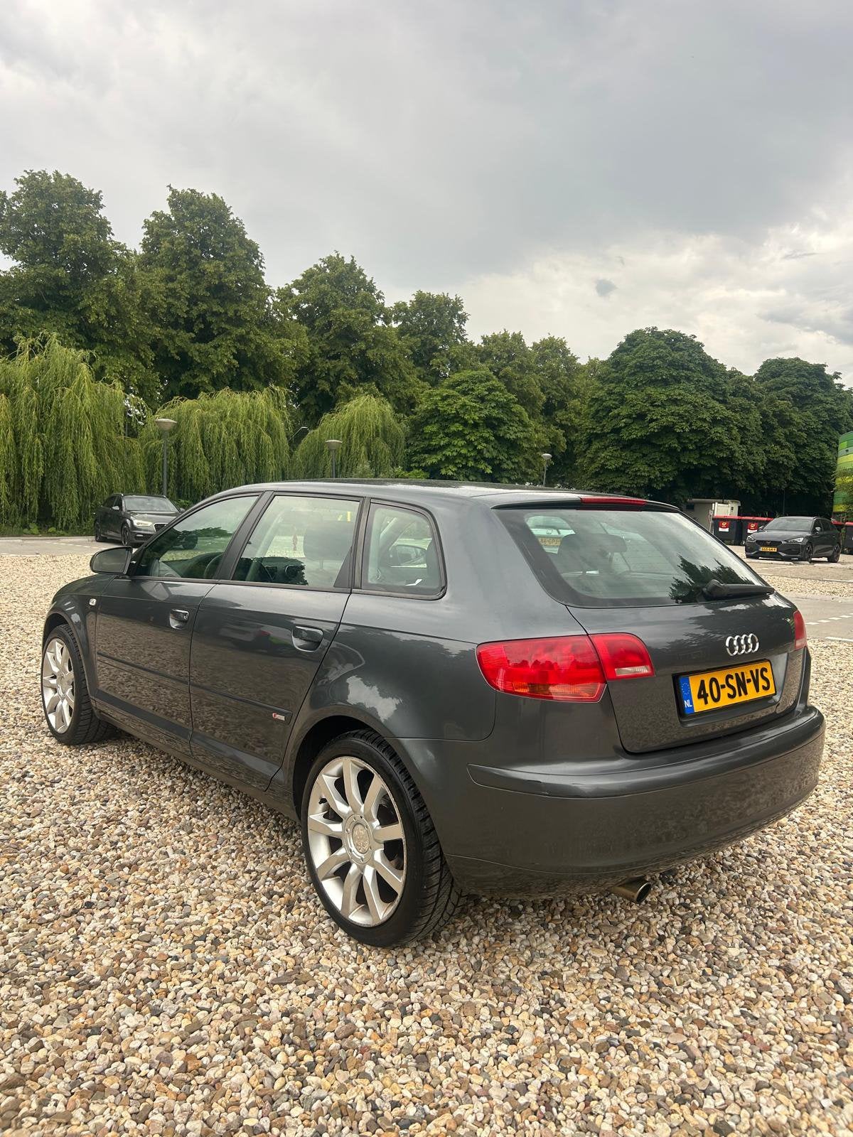 Audi A3 1.6 TFSI  Sportback S-line donker grijs nette staat, Auto's, Audi, Voorwielaandrijving, 15 km/l, 4 cilinders, Origineel Nederlands