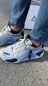 Kinder PUMA RS X Playstation sneakers schoenen blauw maat 29, Gebruikt, Puma, Schoenen, Ophalen of Verzenden