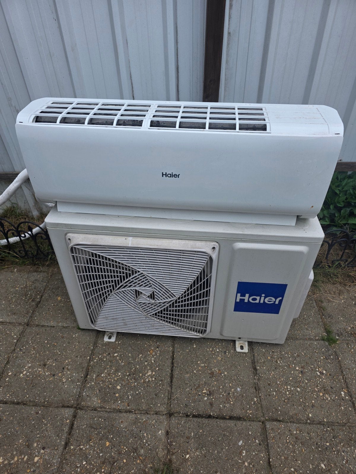 Haier Split Airco 12000 BTU met binnen- en buitenunit, Witgoed en Apparatuur, Ophalen, Gebruikt