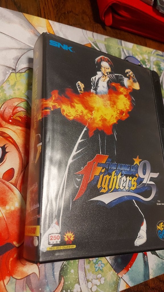 King of fighter 95 neo geo aes, Gebruikt, Vechten, 2 spelers, Eén computer