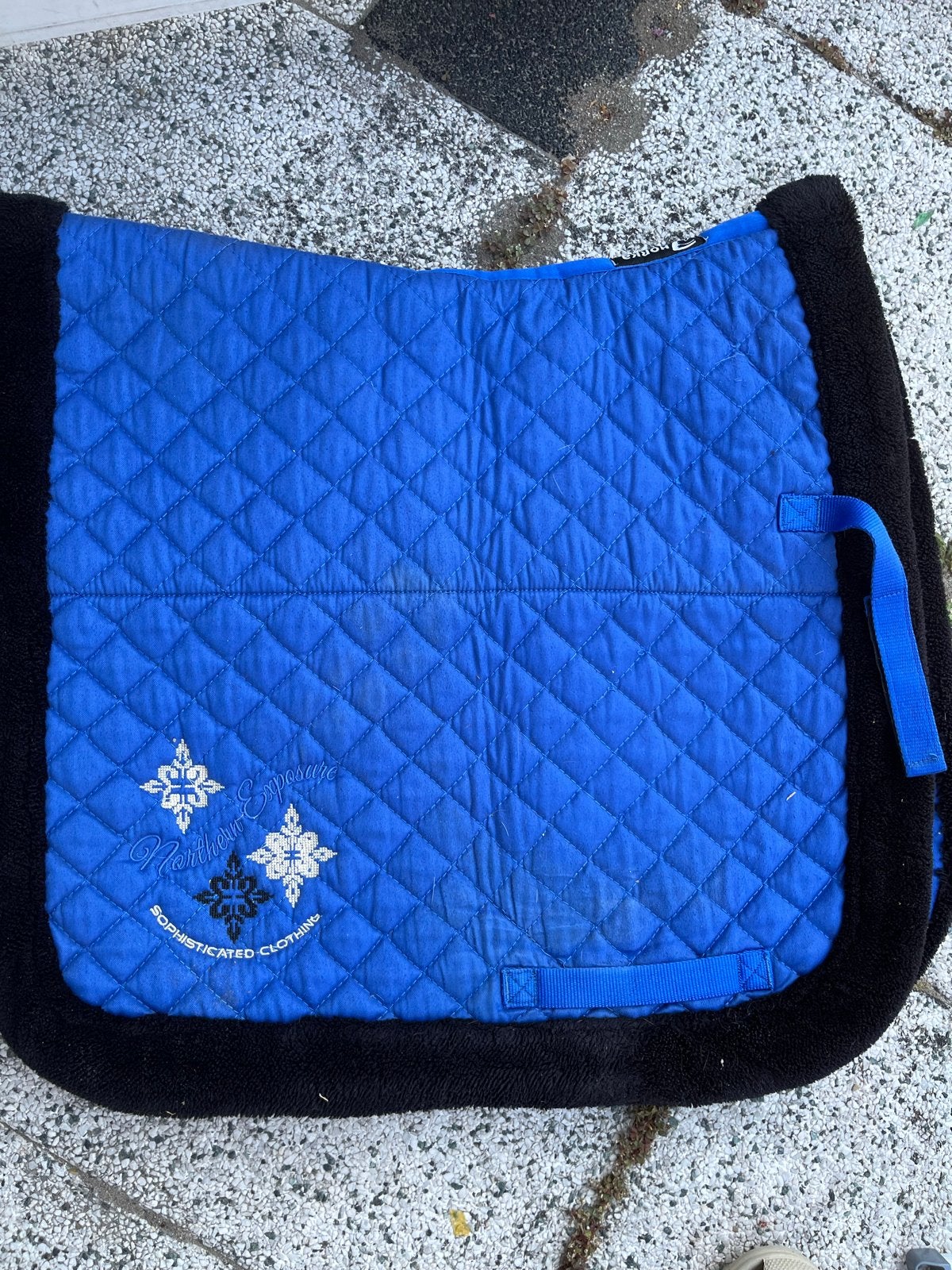 Blauw horka dekje paard, Dieren en Toebehoren, Paarden en Pony's | Dekens en Dekjes, Ophalen of Verzenden, Gebruikt