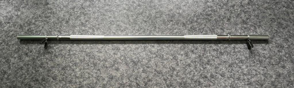 Halterstang - 1.50 m - 30 mm, Sport en Fitness, Ophalen, Zo goed als nieuw, Benen, Halterstangen