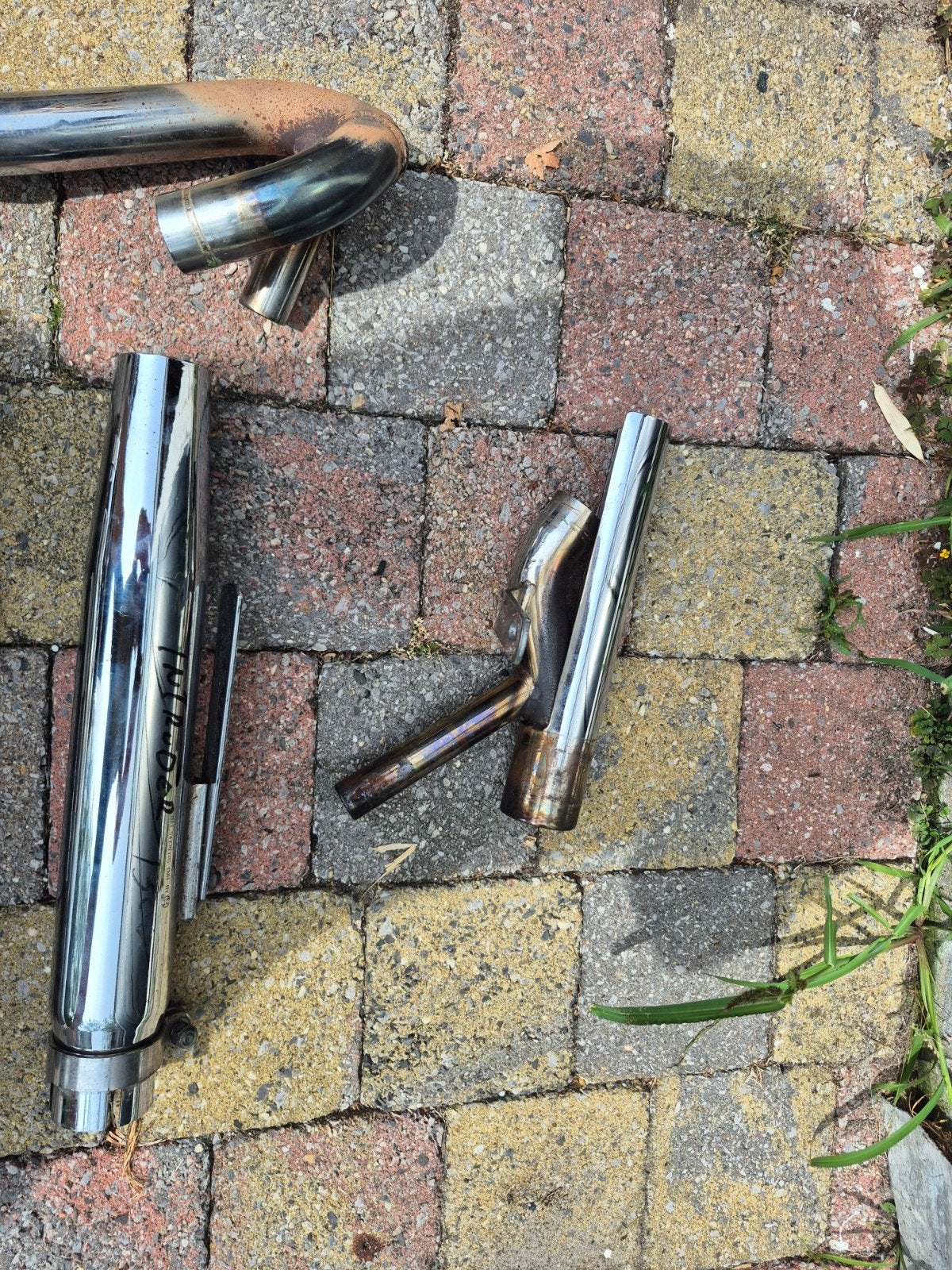 Uitlaat Intruder 1500c  kort model - Meer geluid!, Motoren, Ophalen of Verzenden