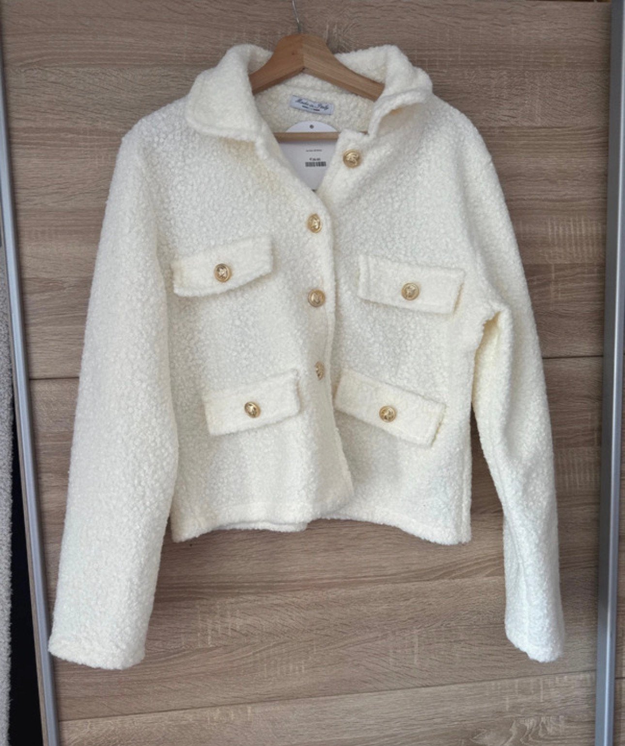 Teddy jasje/vestje  nieuw  crème, Overige kleuren, Nieuw, Ophalen of Verzenden, Jasje