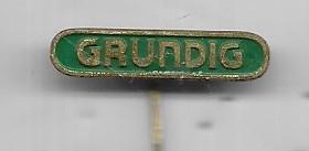 GRUNDIG SPELD, Verzamelen, Ophalen of Verzenden, Gebruikt, Merk, Speldje of Pin