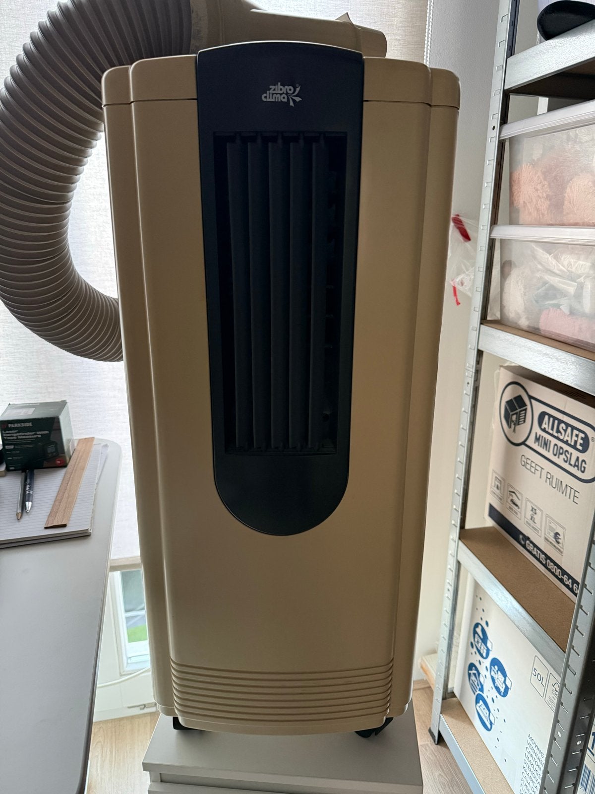 Zibro P9000 Mobiele Airco - Gebruikt maar in goede staat, Witgoed en Apparatuur, Airco's, Ophalen, Gebruikt, Minder dan 60 m³