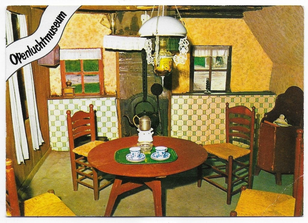 Openluchtmuseum Plaggehut Gelopen Ansichtkaart ( B6105 ), Ophalen of Verzenden, 1980 tot heden, Gelopen