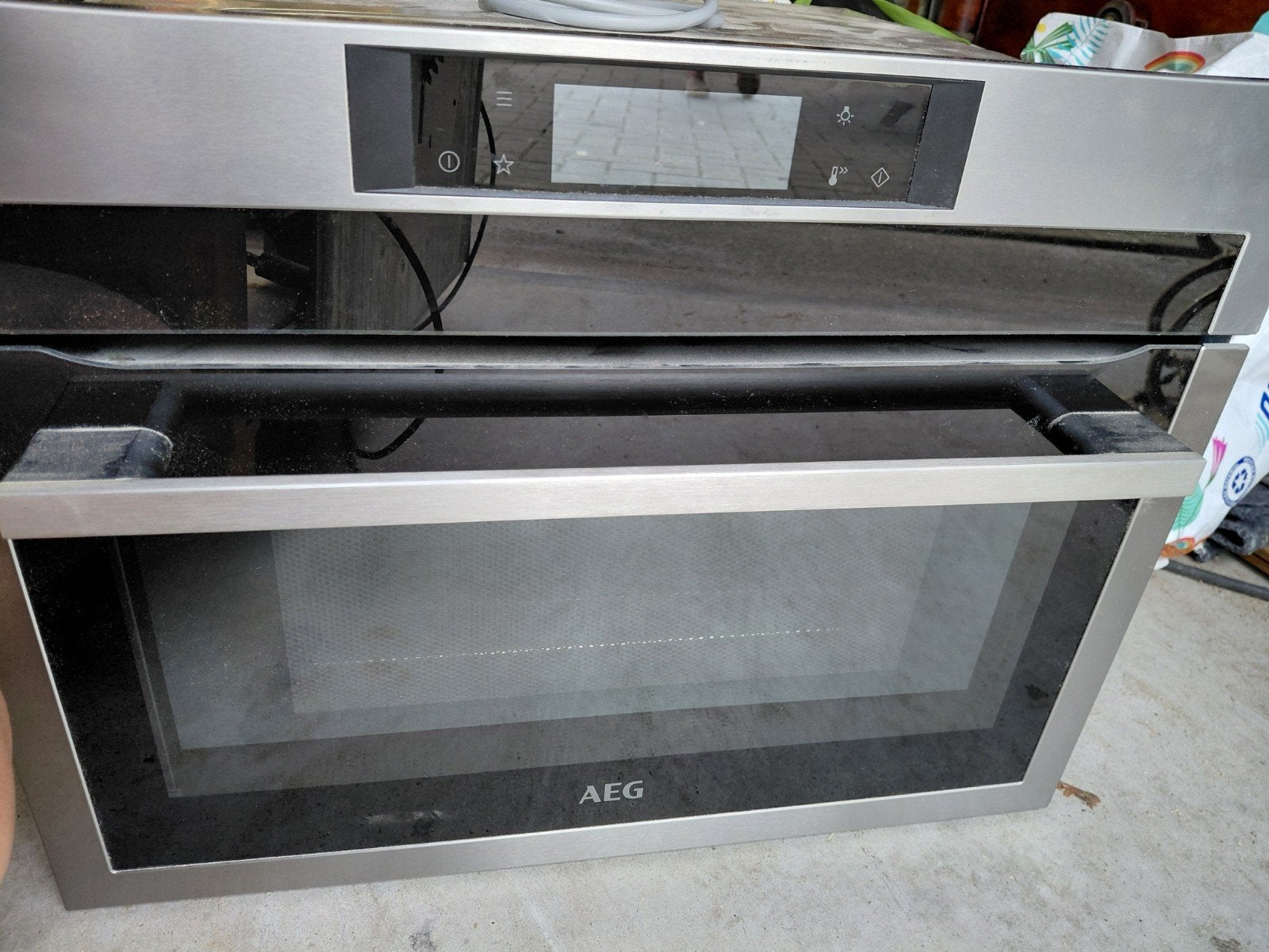 AEG Combi Magnetron KME768080M - Inbouw, Ophalen