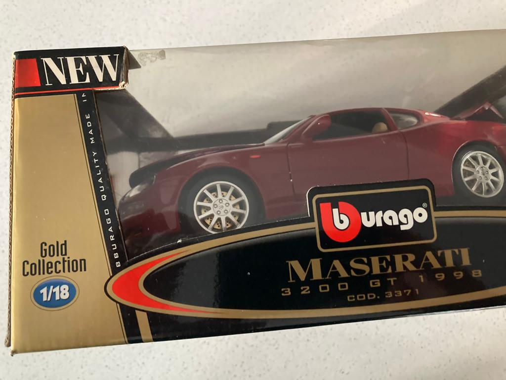 Bursgo maserati 3200gt, Verzenden, Zo goed als nieuw, Bburago