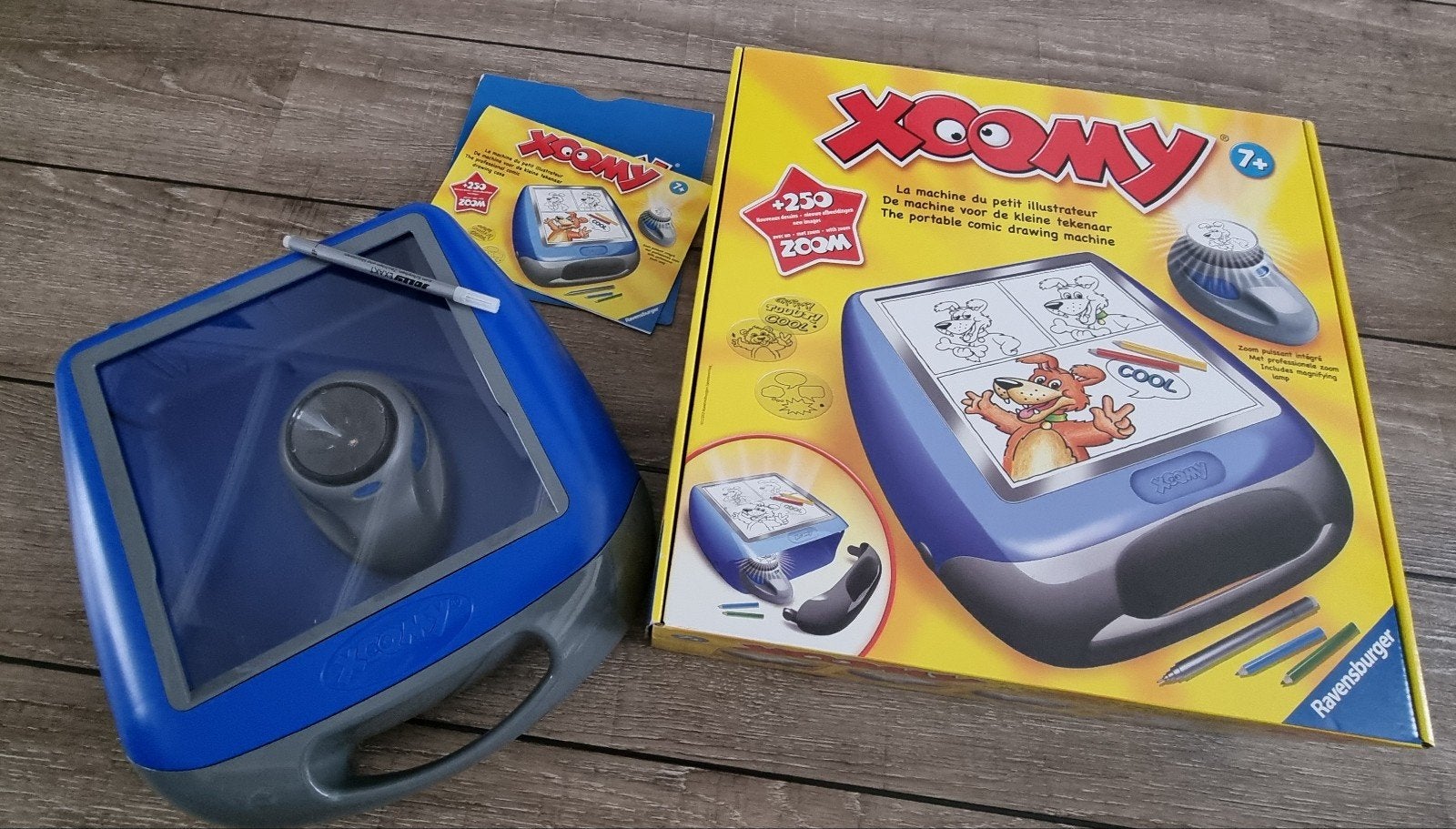 Xoomy Tekenmachine Ravensburger - Zo goed als nieuw, Hobby en Vrije tijd, Tekenen, Ophalen, Zo goed als nieuw, Overige typen