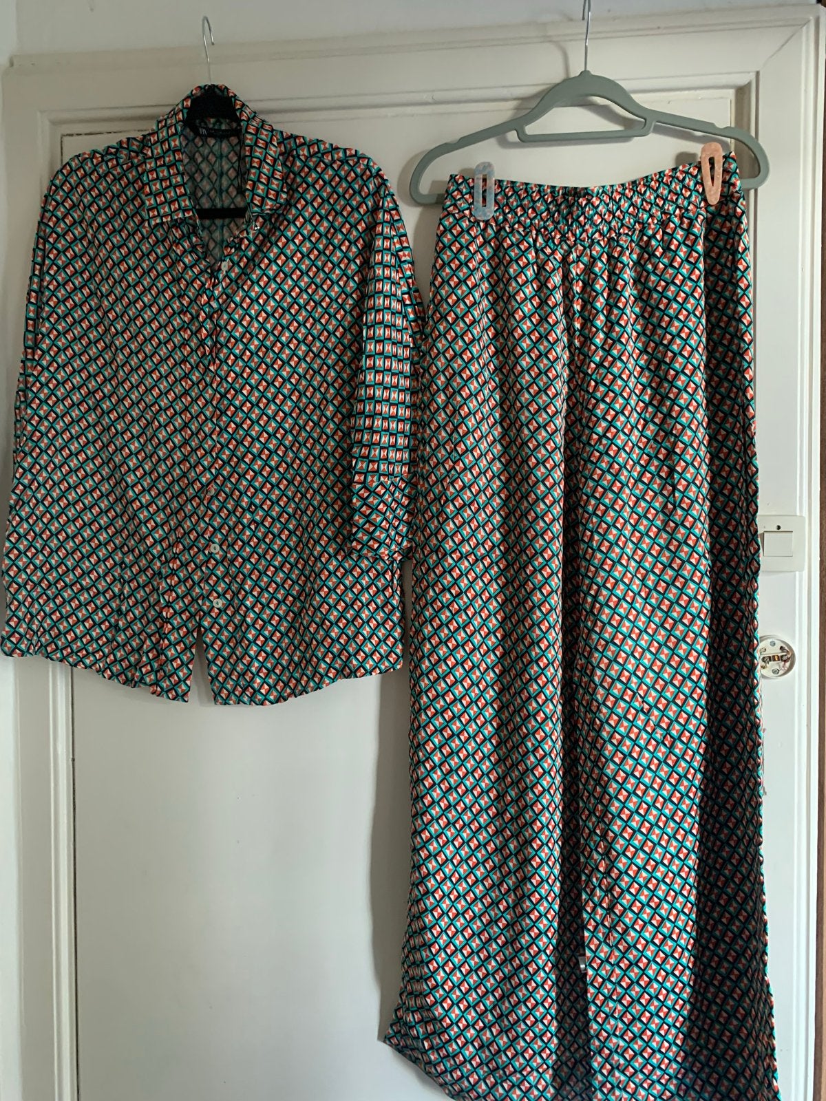 Zara blouse en broek set, maat S, Ophalen of Verzenden, Maat 36 (S)