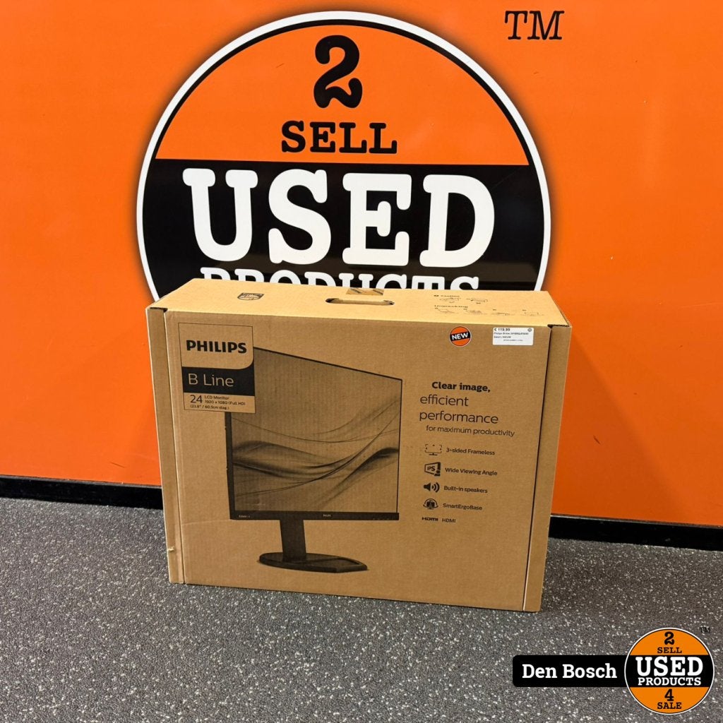 Philips B-line 241B8Q Monitor | NIEUW, Philips, Gebruikt, Support@philips.com, Philips Center
Amstelplein 2
1096 BC Amsterdam
Netherlands