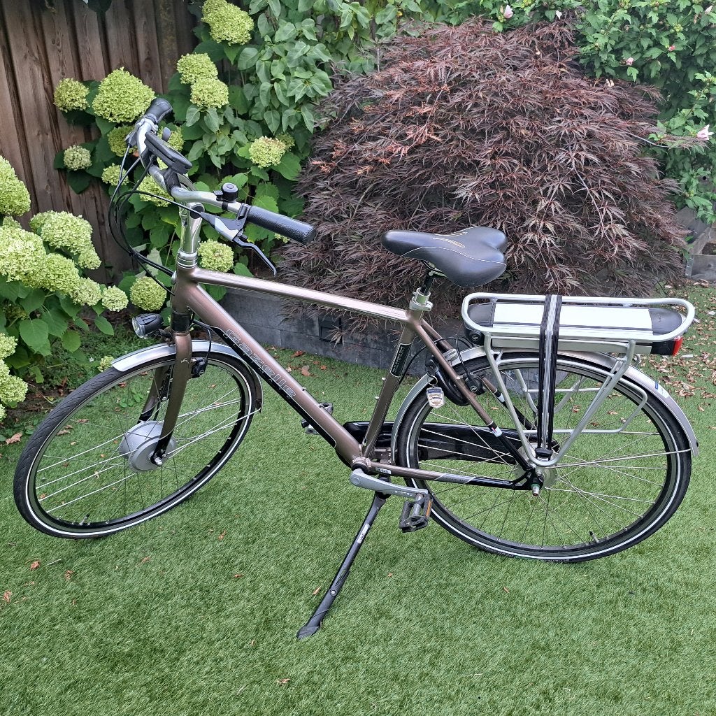 Gazelle Ultimate C1l HF elektrische herenfiets, 51 tot 55 cm, Ophalen, Gebruikt, Gazelle