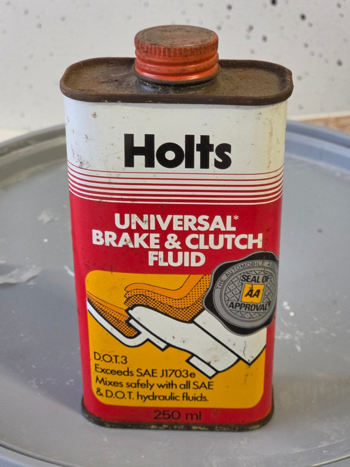 Holts Olie blik, Ophalen of Verzenden, Gebruikt, Overige