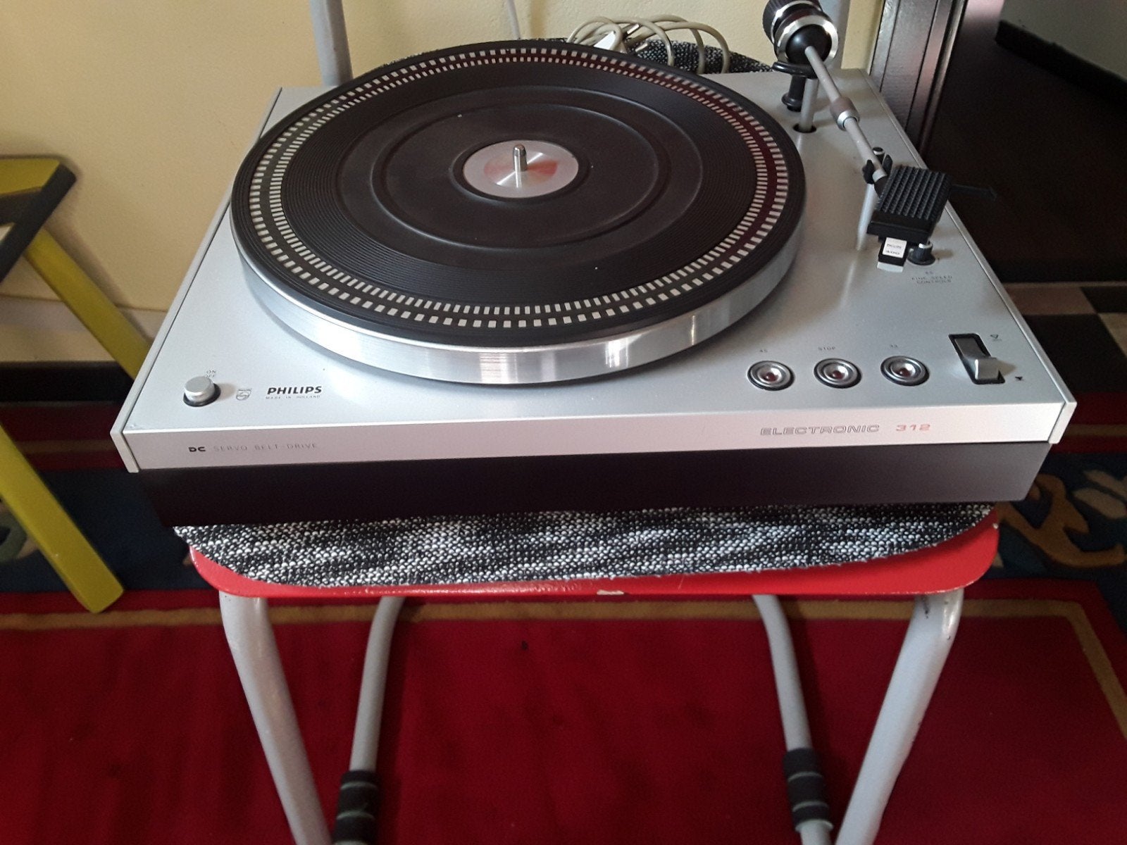 phillips platen speler, Ophalen, Philips