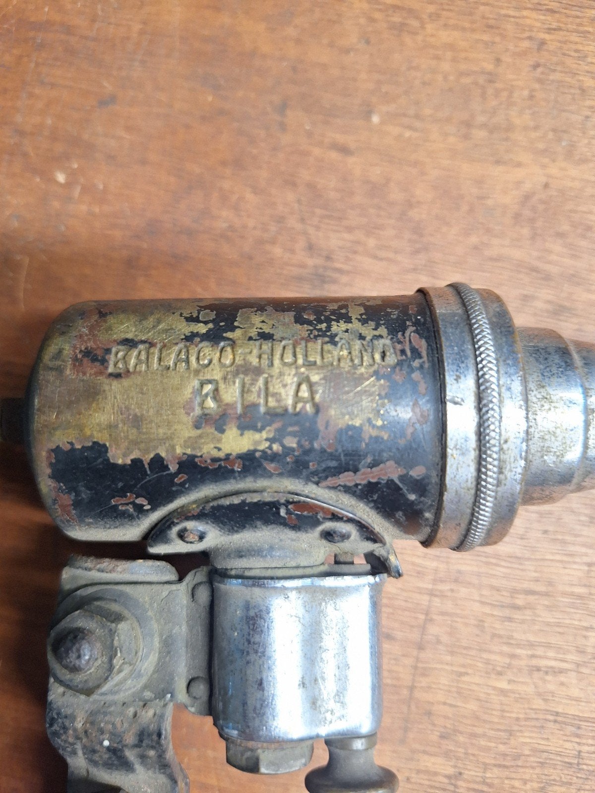 Te koop oude dynamo uit 1949 1952, Fietsen en Brommers, Fietsaccessoires | Fietsverlichting, Ophalen, Gebruikt, Dynamo, Voorlicht
