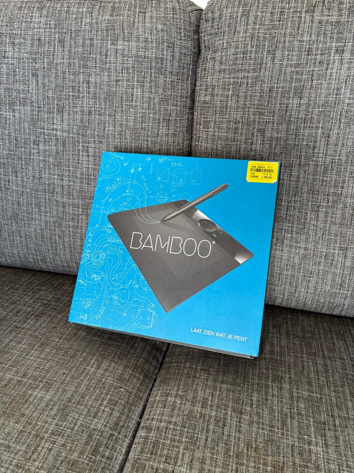 Wacom Bamboo tekentablet met pen, Computers en Software, Tekentablets, Ophalen of Verzenden, Multi-touch, Nieuw, Bedraad