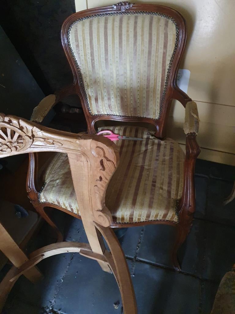 Barok stoelen hoofdstuk bed barok bank etc, Ophalen