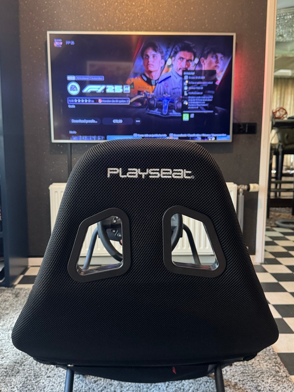 PlaySeat Challenge met Ferrari stuur en pedalen - Nieuwstaat, Spelcomputers en Games, Ophalen of Verzenden, Nieuw, Playseat of Racestoel