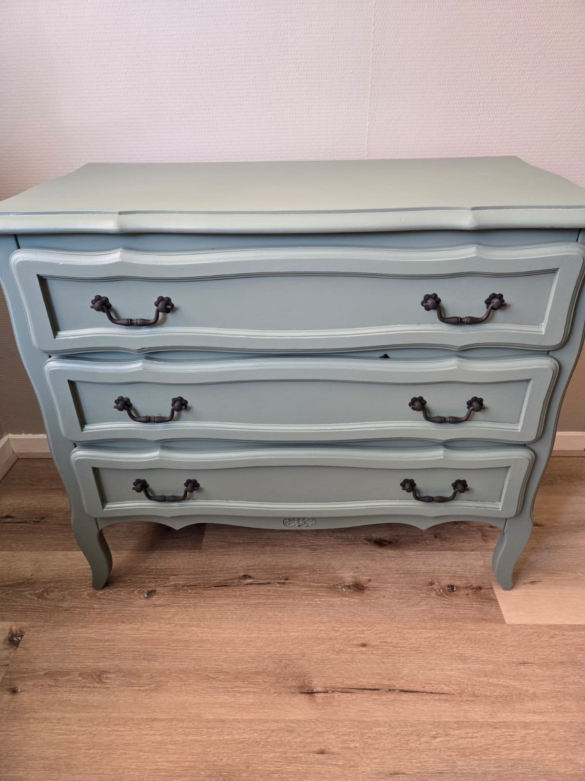 Biedermeier kastje, Ophalen, 50 tot 100 cm, 3 of 4 laden, Minder dan 100 cm