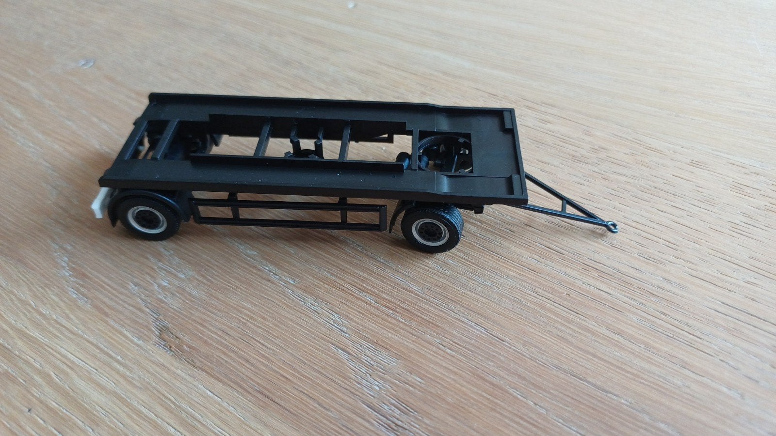 Herpa aanhanger voor afrolcontainer, Hobby en Vrije tijd, Modelauto's | 1:87, Ophalen of Verzenden, Nieuw, Bus of Vrachtwagen