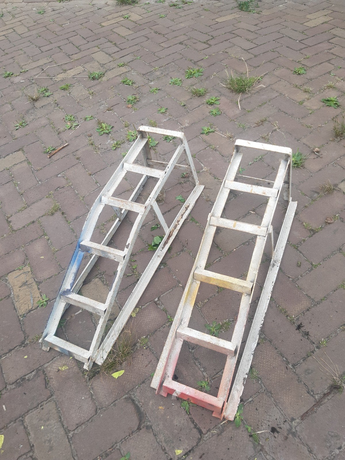 Oprijbokken, Ophalen, Manueel, Garagekrik