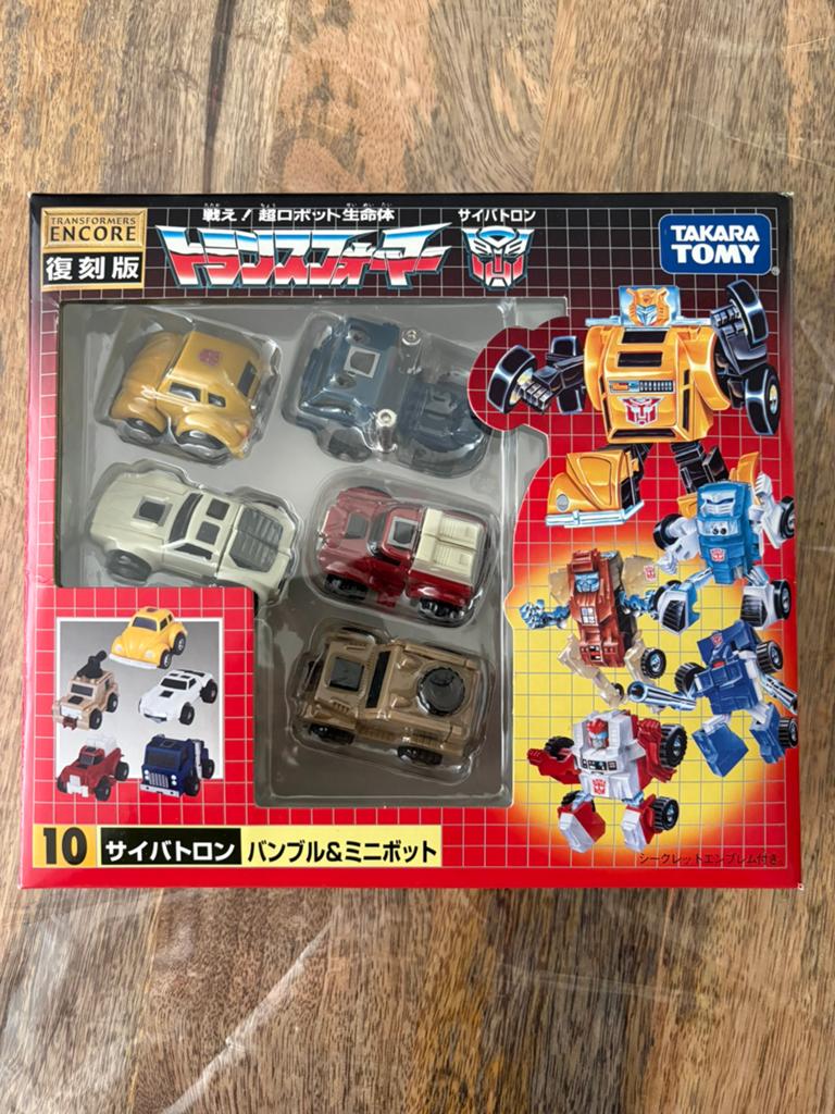 Transformers G1 Encore 10 minibots, Verzamelen, G1, Ophalen of Verzenden, Zo goed als nieuw, Autobots