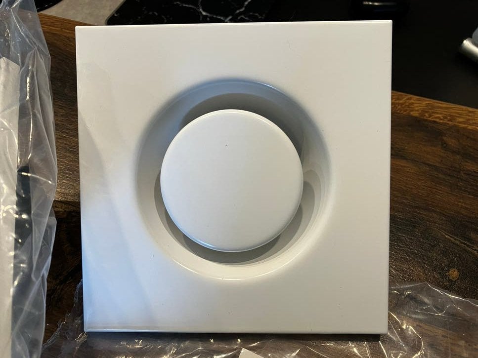 Gratis 1 RVS ventilatie ventiel 100mm, Doe-het-zelf en Verbouw, Ventilatie en Afzuiging, Ophalen, Nieuw, Afzuiger