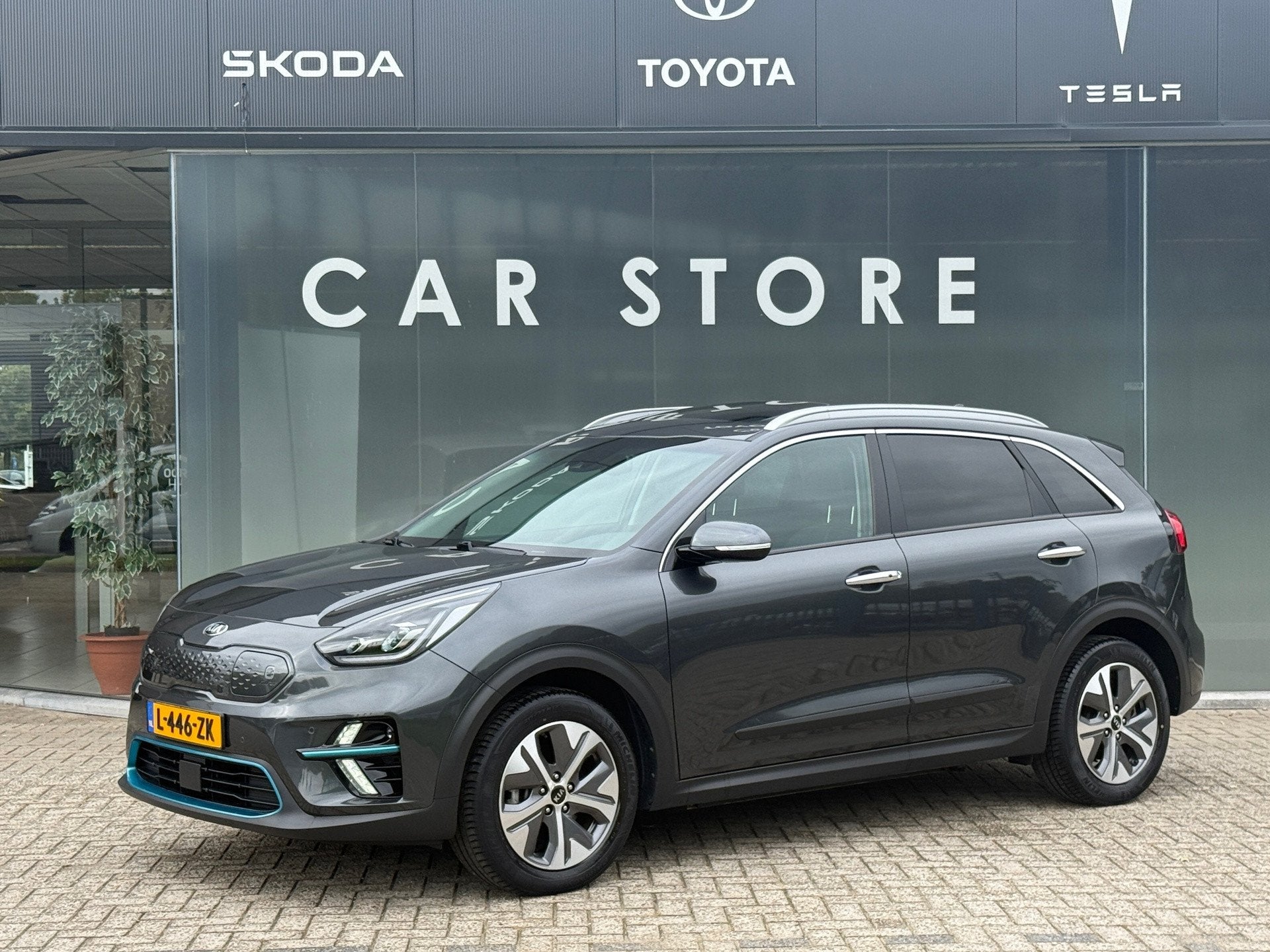 Kia E-Niro DynamicPlusLine 64 kWh 100% SOH WARMTEPOMP OPEN D
