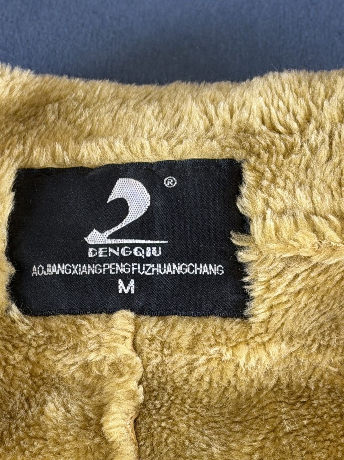 Beige lammy coat maat M (Afghaanse jas / shearling-jas),, Maat 38/40 (M), Bayline Vintage Trading, Verzenden, Beige