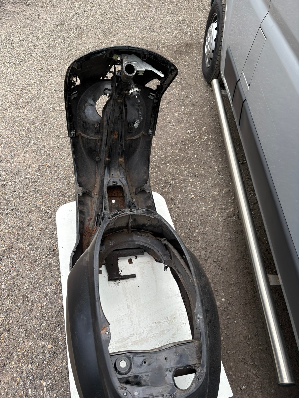 Gebro scooters: Vespa sprint frame 45KM BJ2016 zwart, Ophalen of Verzenden, Gebruikt, Frame, Vespa