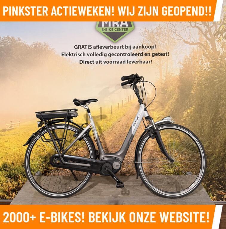 Gazelle Orange CX Elektrische fiets met BOSCH midden motor!, Fietsen en Brommers, Elektrische fietsen, Gazelle, Ophalen of Verzenden