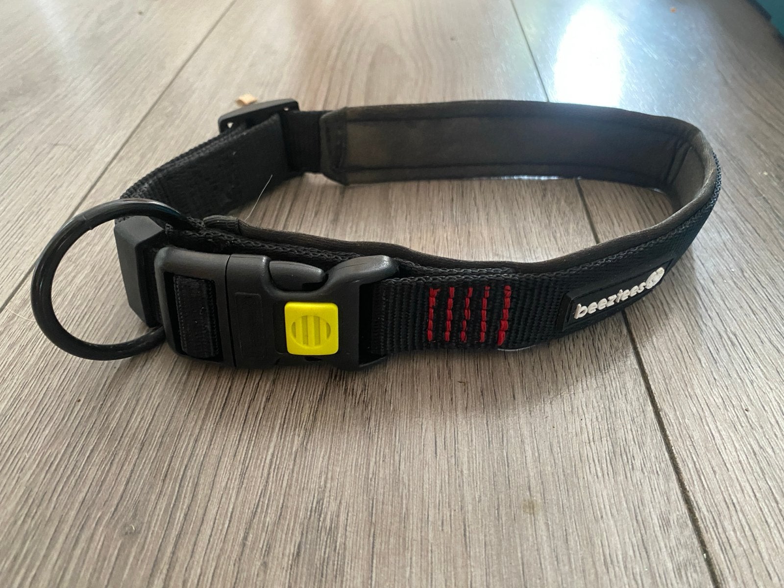 Zwarte halsband hond beeztes, Ophalen of Verzenden, Zo goed als nieuw