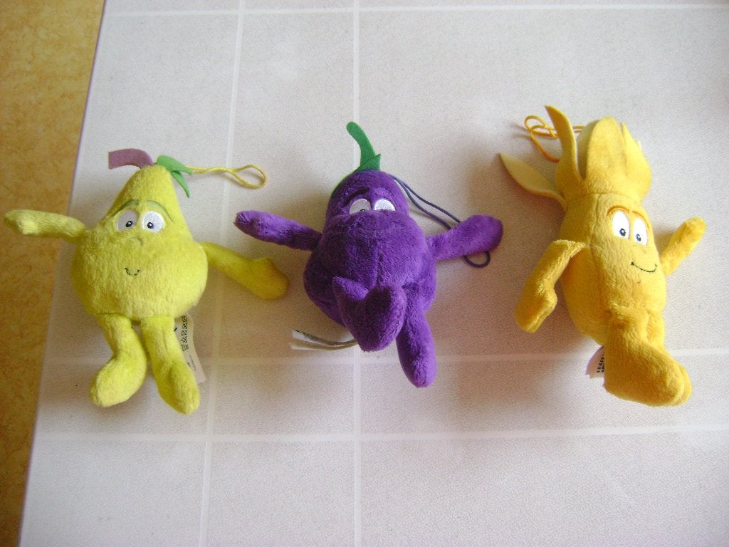 2 lidl vitamini,s peer en banaan aukje aubergine verkocht, Lidl, Ophalen of Verzenden