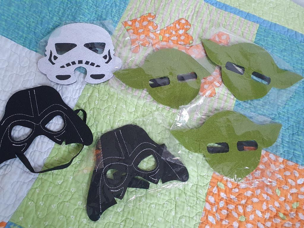 Star Wars verkleed / party maskers, Ophalen of Verzenden, Nieuw, Jongen of Meisje