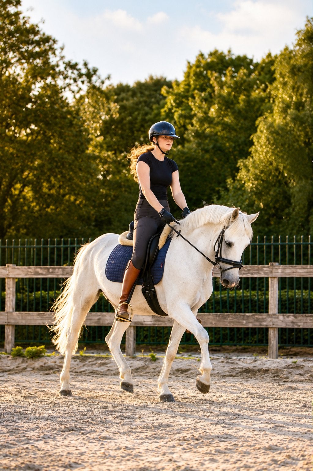 Knappe 9-jarige ruin zoekt zijn nieuwe ruiter, E pony (1.48m - 1.57m), B, Ruin, Dressuurpony