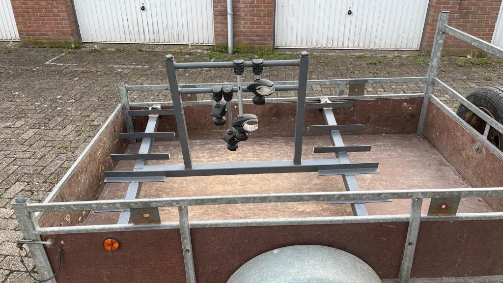Fietsendrager voor op aanhanger 4-6 fietsen, Ophalen, 3 fietsen of meer, Gebruikt, Trekhaakdrager