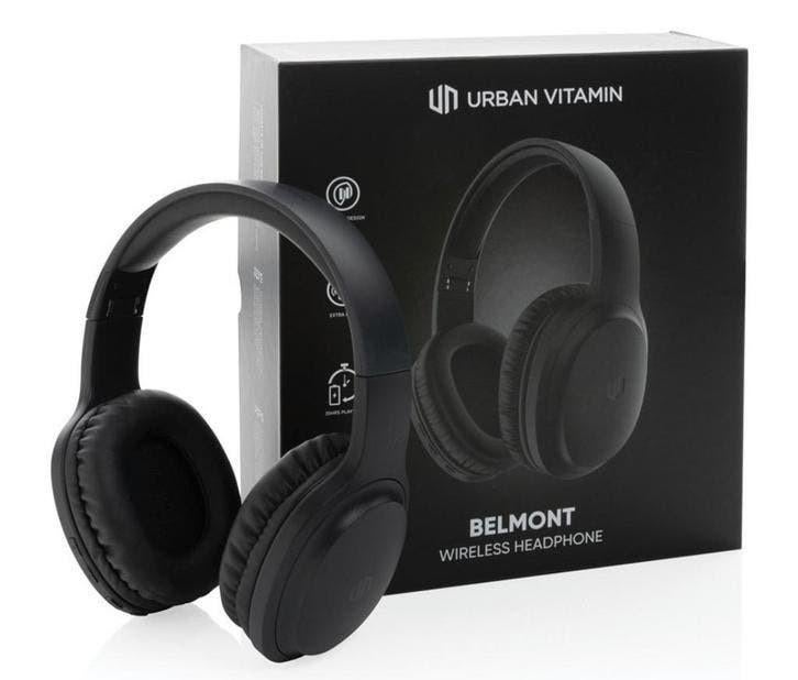 Koptelefoon Belmont bluetooth & jack kabel,usb oplaadkabel, Ophalen of Verzenden, Zo goed als nieuw, Overige merken