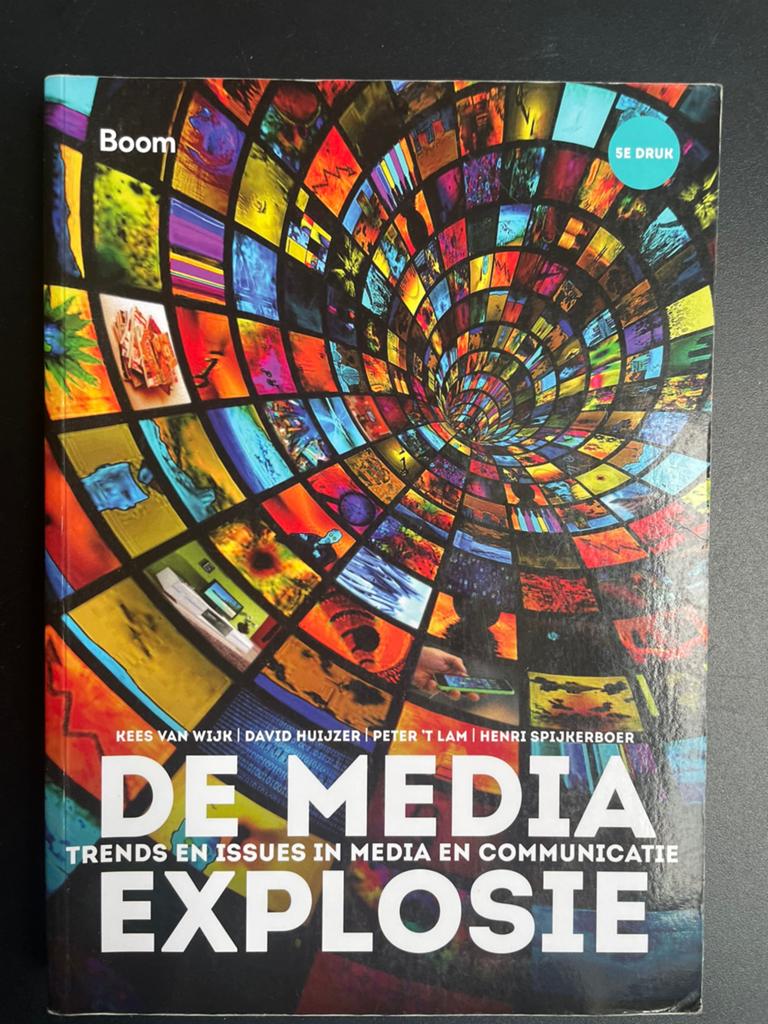 Kees van Wijk - De media-explosie, Boeken, Kees van Wijk; Henri Spijkerboer; peter 't Lam; David Huijzer, Sociale wetenschap, Ophalen of Verzenden