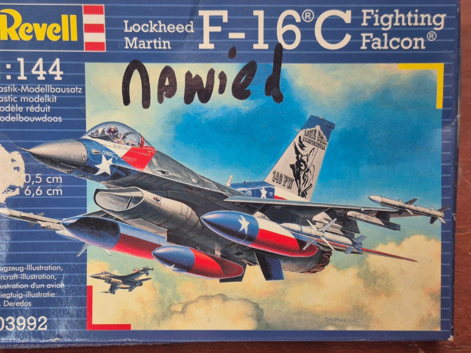 Revell Lockheed Martin F-16C Fighting Falcon 1:144, 1:144 tot 1:200, Revell, Nieuw, Ophalen of Verzenden