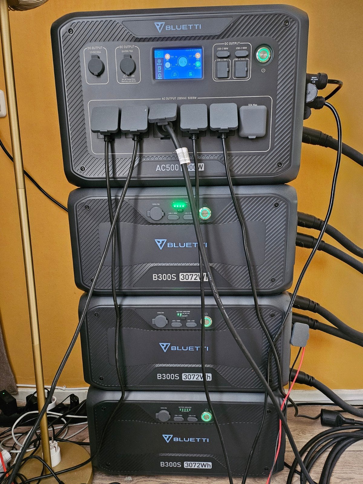 BLUETTI AC500 met 3x B300S Power Station, Ophalen, Gebruikt