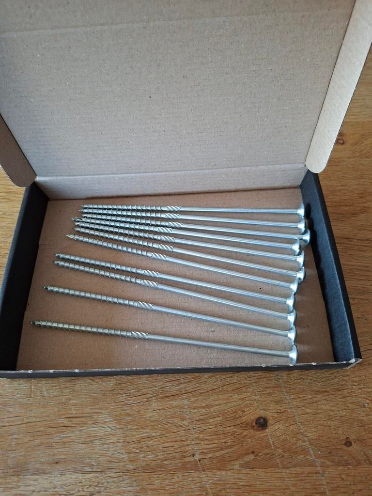 Schroefharingen voor tent - Set van 10 stuks, Ophalen of Verzenden