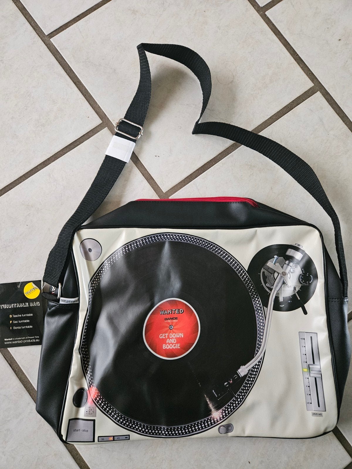 Wanted Schoudertas - Turntable Bag - Nieuw met kaartje, Ophalen of Verzenden, Nieuw, Zwart, Overige merken