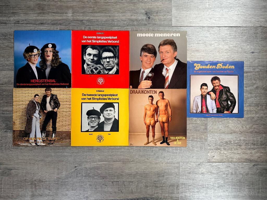 6 x LP + 1 x Maxi vinyl 12 inch Van Kooten en de Bie, Cd's en Dvd's, Vinyl | Nederlandstalig, Ophalen of Verzenden, Zo goed als nieuw