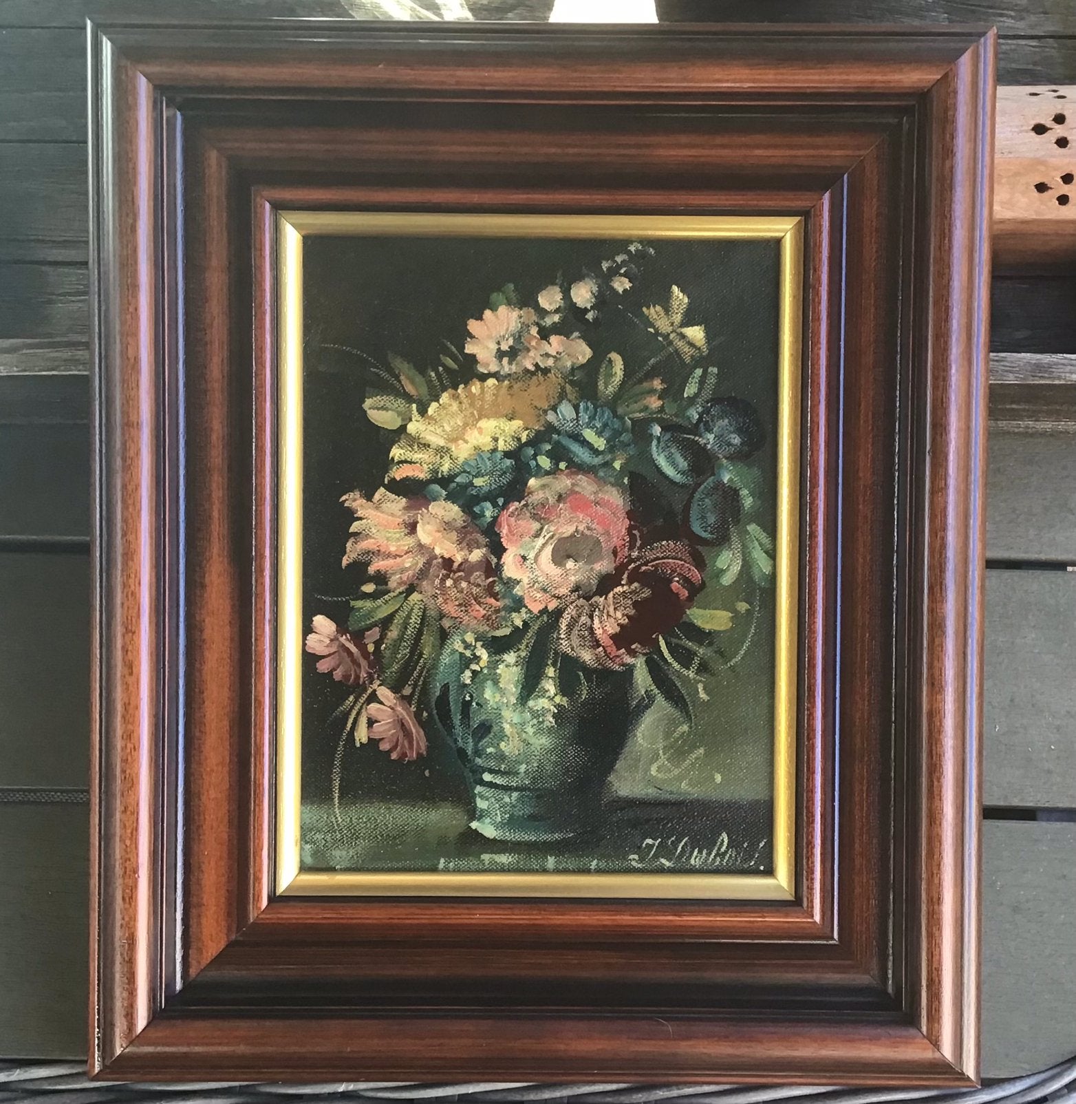 Schilderijtje, Ophalen of Verzenden, Klassiek, Bloemen