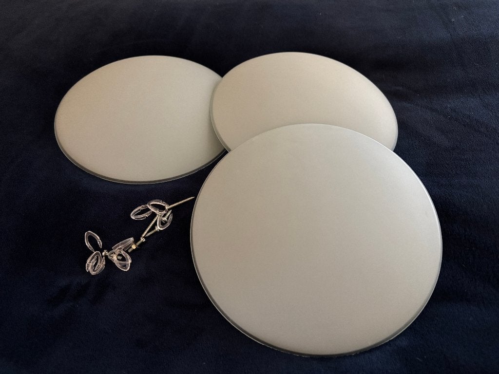 3x Philips Plafonnière 9,5cm, Huis en Inrichting, Ophalen, Zo goed als nieuw, Glas, Modern