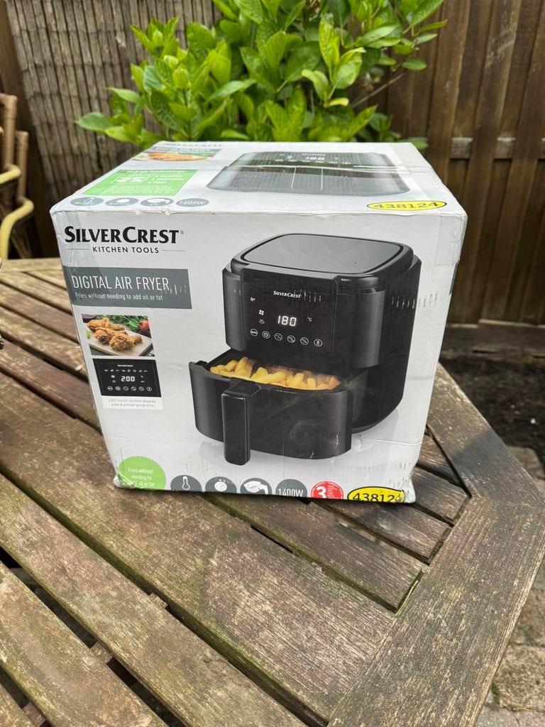 Nieuw in doos – SilverCrest Digitale Airfryer, Ophalen of Verzenden, Zo goed als nieuw