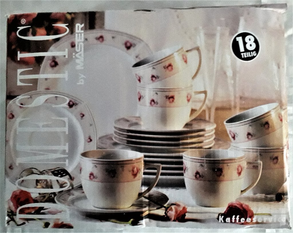 18 delig koffie servies set, Huis en Inrichting, Overige merken, Nieuw, Ophalen of Verzenden, Overige stijlen