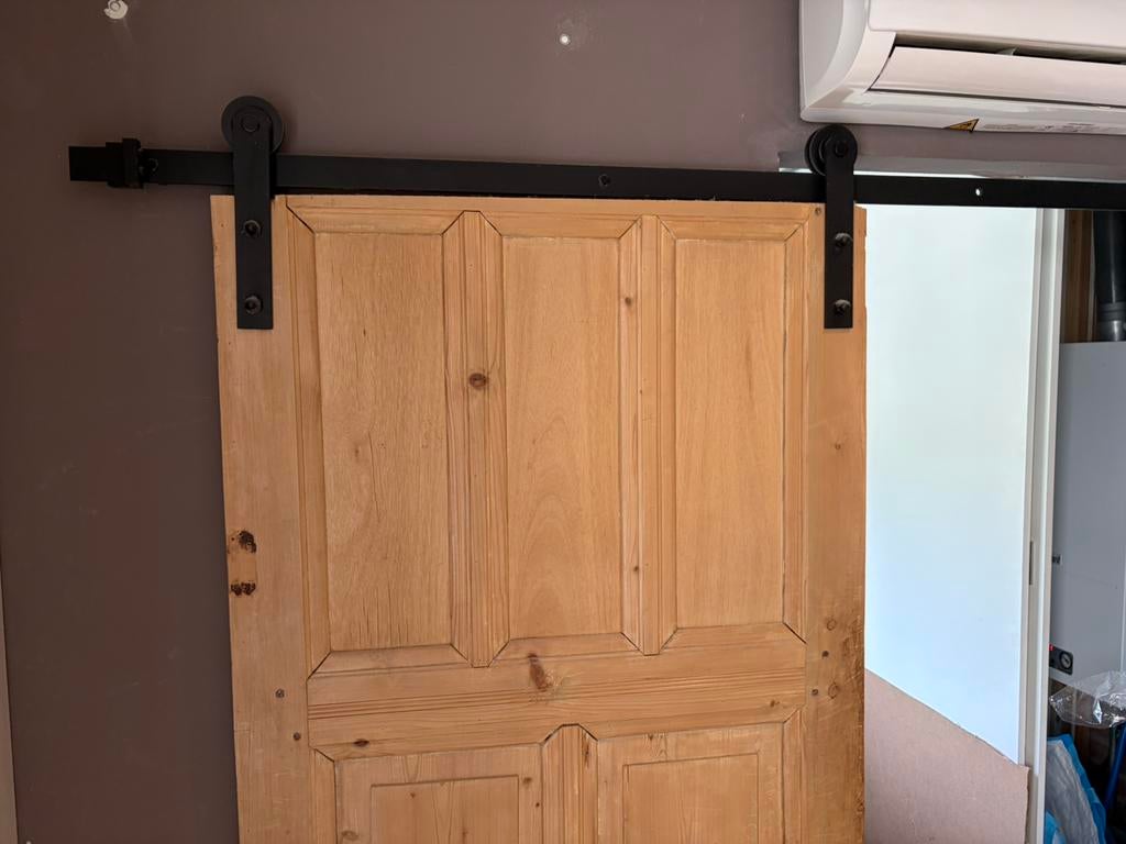 Schuifdeursysteem, Doe-het-zelf en Verbouw, Hang- en Sluitwerk, Ophalen of Verzenden, Zo goed als nieuw, Slot