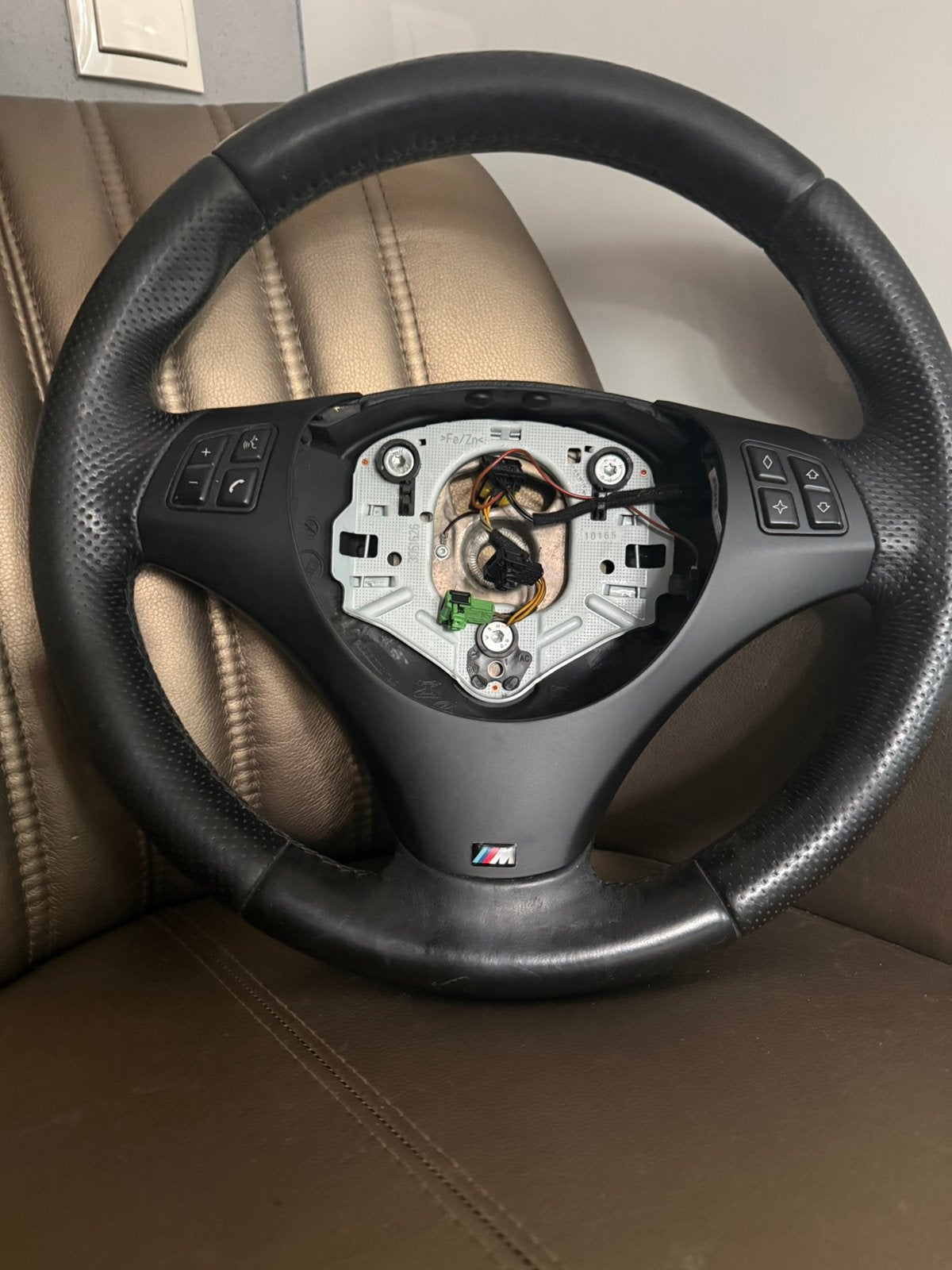 Bmw M. E81 E82 E87 E88 E90 E91 E92 E93 leder stuur, Ophalen of Verzenden, BMW